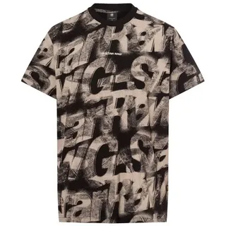 G-Star Sprayed Letters Loose T-Shirt - Mehrfarbig - M