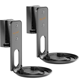 My Wall HS40L Lautsprecher-Wandhalterung Drehbar, Lautsprecher Ständer + Schwarz