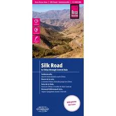 Reise Know-How Landkarte Seidenstraße / Silk Road (1:2 000 000): Durch Zentralasien nach China / To China through Central Asia
