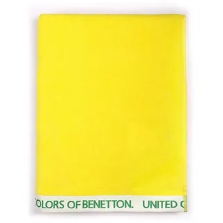 Benetton Be-0212 Badetuch - Yellow / White - One Size