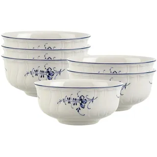 Villeroy & Boch Dessertschalen Vieux Luxembourg blau 6-tlg.