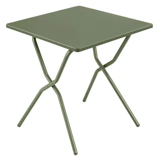 Lafuma Gartentisch klappbar 70 x 64 x 73 cm Grau/Grün