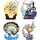 One Piece Petitrama PVC Mini-Statue Logbox Re Birth Gear Fifth Special Set 9 cm