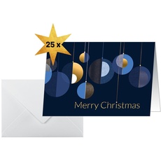Sigel, Grusskarte + Briefpapier, Weihnachtskarten (25 Stk.)