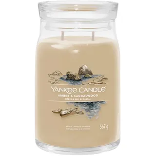 Yankee Candle Signature Amber & Sandalwood 567 g