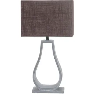 Tischleuchte , Braun , Stein , 22.5x39.5x13 cm , Lampen & Leuchten, Innenbeleuchtung, Tischlampen, Tischlampen