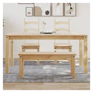 vidaXL Esstisch Panama 160x80x75 cm Massivholz Kiefer