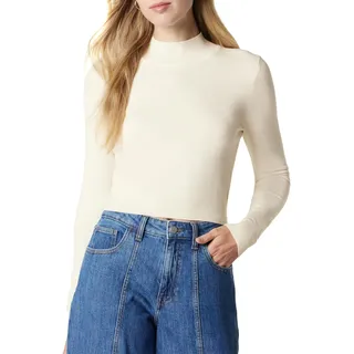 The Drop Damen Maura Long Sleeve Mock Neck Sweater Pullover