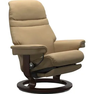Stressless Relaxsessel Sunrise Leder 88 x 103 x 78 cm Beige elektrisch verstellbar