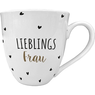 Jumbo Tasse Home Time Lieblingsfrau 560ml