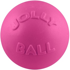 Jolly Pets Pride Inc. Jolly Haustiere Bounce-N-Play Jolly Ball - 8" Bubblegum - Bubblegum Clear, Unisex, HMP0828