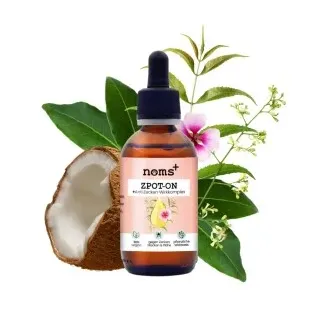 noms+ Zpot-on für Hunde gegen Zecken Flöhe Milben & Mücken 50 ml