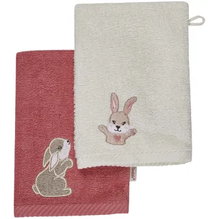 Sterntaler Kinderhandtuch 30 x 30 cm perlrosa