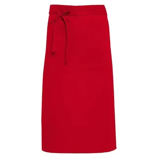 SG Accessories Bistro - Schürze "Rome", Tasche FK1677 (Einheitsgröße) (Rot) - Rot