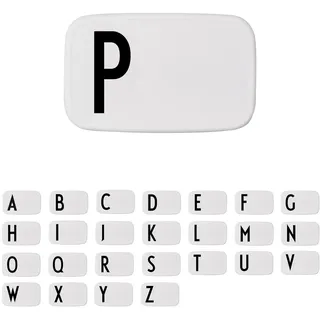 Design Letters Buchstaben Brotdose für Kinder, Erwachsene A-Z | Lunchbox BPA frei | Lunchbox Erwachsene | Personalisierte Geschenke | Ideal als Snackbox, Frühstücksbox, Brotbox Kinder, Brotdose Schule