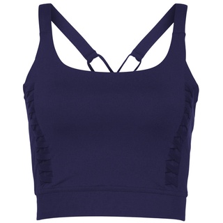 LASCANA ACTIVE Crop-Top Damen Navy Gr.XS (32/34)