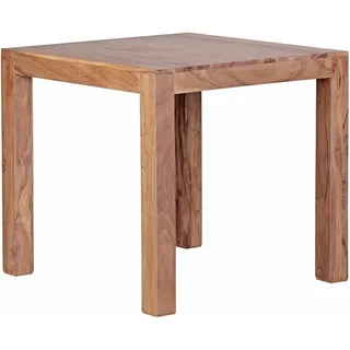 Wohnling Esstisch 80 x 76 x 80 cm braun