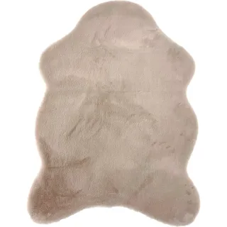 ASTRA Fellteppich »Elda, Kunstfell« rechteckig 13 mm Höhe Dekofell, kuschelweich, Wohnzimmer, Kinderzimmer, Kaninchenhaptik, beige