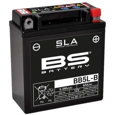 Bild von 300671 BB5L-B AGM SLA Motorrad Batterie, Schwarz