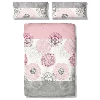 MY HOME Bettwäsche »Tesso«, im orientalischen Design, PolyCotton, Linon und Biber (Flanell aus 100% Baumwolle), unterstützt die Initiative Cotton made in Africa, Made in Green zertifiziert