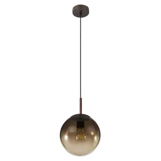Globo Lighting Hängeleuchte Metall braun, 1x E27 - Braun