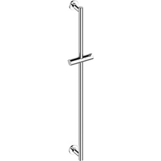 KEUCO IXMO Brause-Stange hochglanz-verchromt, 85,5 cm lang mit Handbrausehalter, verstellbare Höhe und Neigung, runde Rosetten, Wandmontage