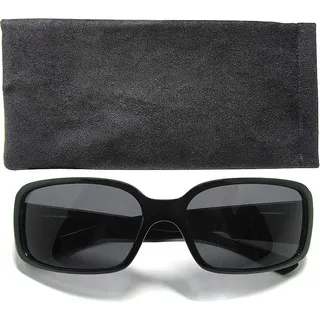 Hochwertige Herren-Sonnenbrille UV400-Schutz, Etui im passenden Design Sonnen-Schutz - Schwarz