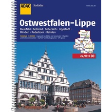 ADAC StadtAtlas Ostwestfalen-Lippe 1 : 20 000