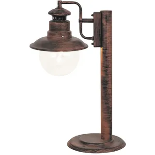 Rabalux 8165 Außenstehleuchte Odessa, E27, braun, Vintage/ Romantisch, 53,5cm - Braun