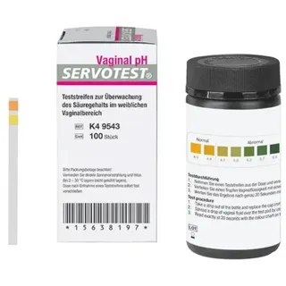 Servoprax Teststreifen Vaginal pH 100 St.