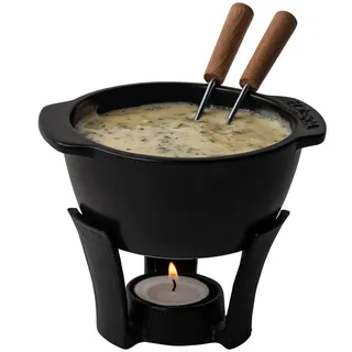 Boska Fondue-Set Party Mini/Für Käsefondue und Soße / 300 ml/Spülmaschinenfester Fonduetopf / 853553