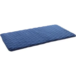 Flamingo Kissen Weimar Rechteckig Blau – XL | A: 116 cm, B: 69 cm, C: 2 cm, Luxuriös, Zart, Hochwertige Verarbeitung, Modisches Design – Auch für Drahtkäfige Geeignet!