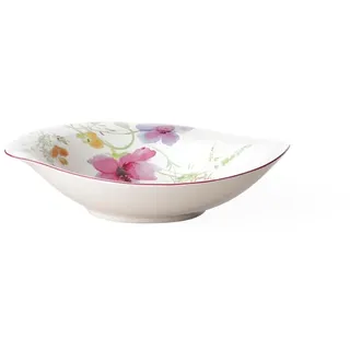 Villeroy & Boch - Mariefleur Salatschüssel Bunt, Spülmaschinenfest, Mikrowellensicher, Schüssel Keramik, Servierschüssel, Salatschale, Servierschale, Geschirr, Blümchengeschirr, Premium Porzellan