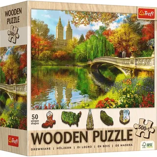 TREFL Holzpuzzle Central Park, New York 501 dlks