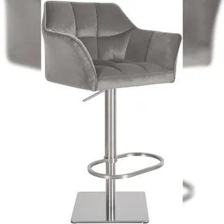 CLP Barhocker 64 x 88 x 45 cm Grau