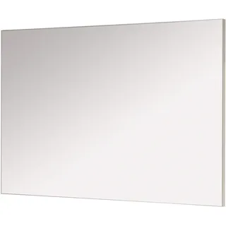 Germania Spiegel 3760-84 GW-SCALEA, rahmenlos mit Trägerplatte in Weiß, 87 x 55 x 3 cm (BxHxT), 3 x 87 x 55 cm