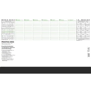 Zettler Schreibunterlage Practica 102 59,5x37 1 Woche/1 Blatt 2025