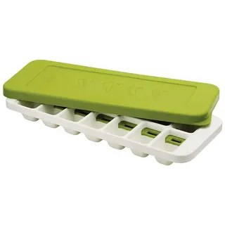 Joseph Joseph Quicksnap Plus - Eiswürfelbehälter mit Deckel - weiß/grün
