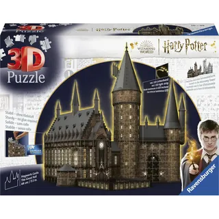 Ravensburger Puzzle Hogwarts Schloss Die Große Halle Night Edition