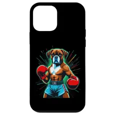 Hülle für iPhone 12 mini Cute DogBoxer Funny Kickboxen Hundeboxen
