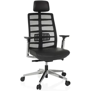 HJH Office Spinio Elite L Leder Schwarz