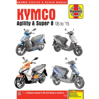Kymco Agility & Super 8 Scooters (05 - 15)
