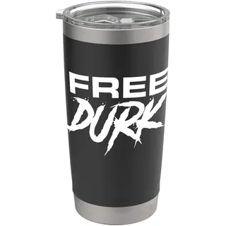 Kostenloses Durkio, Kostenloses Durkio, Kostenloses Durkio-Hemd, Kostenloses Durkio-T-Shirt Doppelwandiger Edelstahl-Thermobecher