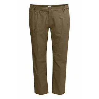 Leinenhose BLEND "Leinenhose Herren Hose", Herren, Gr. 48, Länge 30, braun (beech), Obermaterial: 51% Leinen LI. 49% Baumwolle CO., Hosen Leinenhose