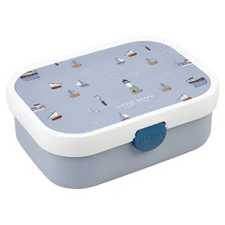 Mepal Campus Brotdose mit Bento-Einsatz und Gabel 750 ml Sailors Bay