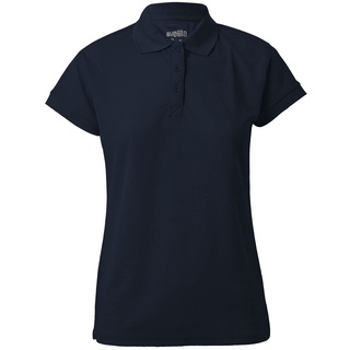 VELILLA 405503 61 L Poloshirt für Damen, Marineblau, Größe L