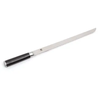 KAI Shun Classic japanisches flexibles Schinkenmesser 30,5 cm Klingenlänge extra Lange - AUS-8A Stahl - Pakkaholzgriff - Made in Japan - XXL Fleischmesser Lachsmesser geschmiedet