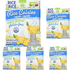 RICE & RICE Rice Cuisine - Alternative Zu Sahne/Rahm - Glutenfrei (1 x 200 g) (Packung mit 5)