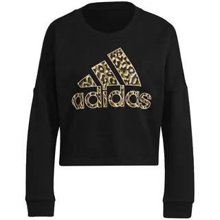 adidas Damen W Leo G Swt Pullover, Schwarz, S EU