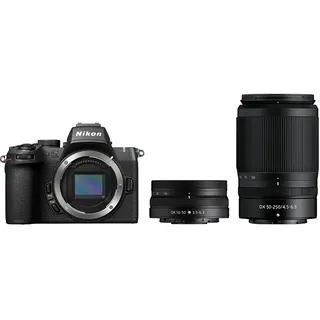 Nikon Z50 II + DX 16-50 VR + 50-250 VR + Gratis Rollei Fotoliner Fotorucksack M